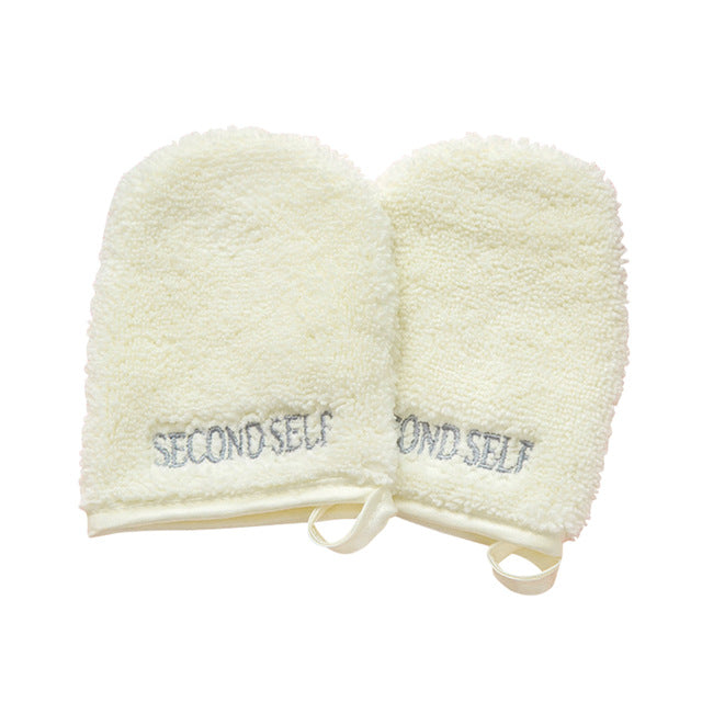 1Pc Beauty Makeup Remover Soft Fiber Gloves