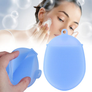1pc Silicone Face Bath Brush Body Scrubber