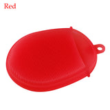 1pc Silicone Face Bath Brush Body Scrubber