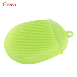 1pc Silicone Face Bath Brush Body Scrubber