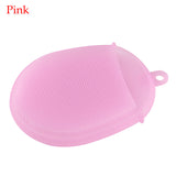 1pc Silicone Face Bath Brush Body Scrubber